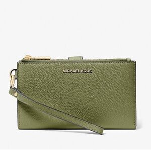 Michael kors smartphone wristlet Adele Leather Smartphone Wallet